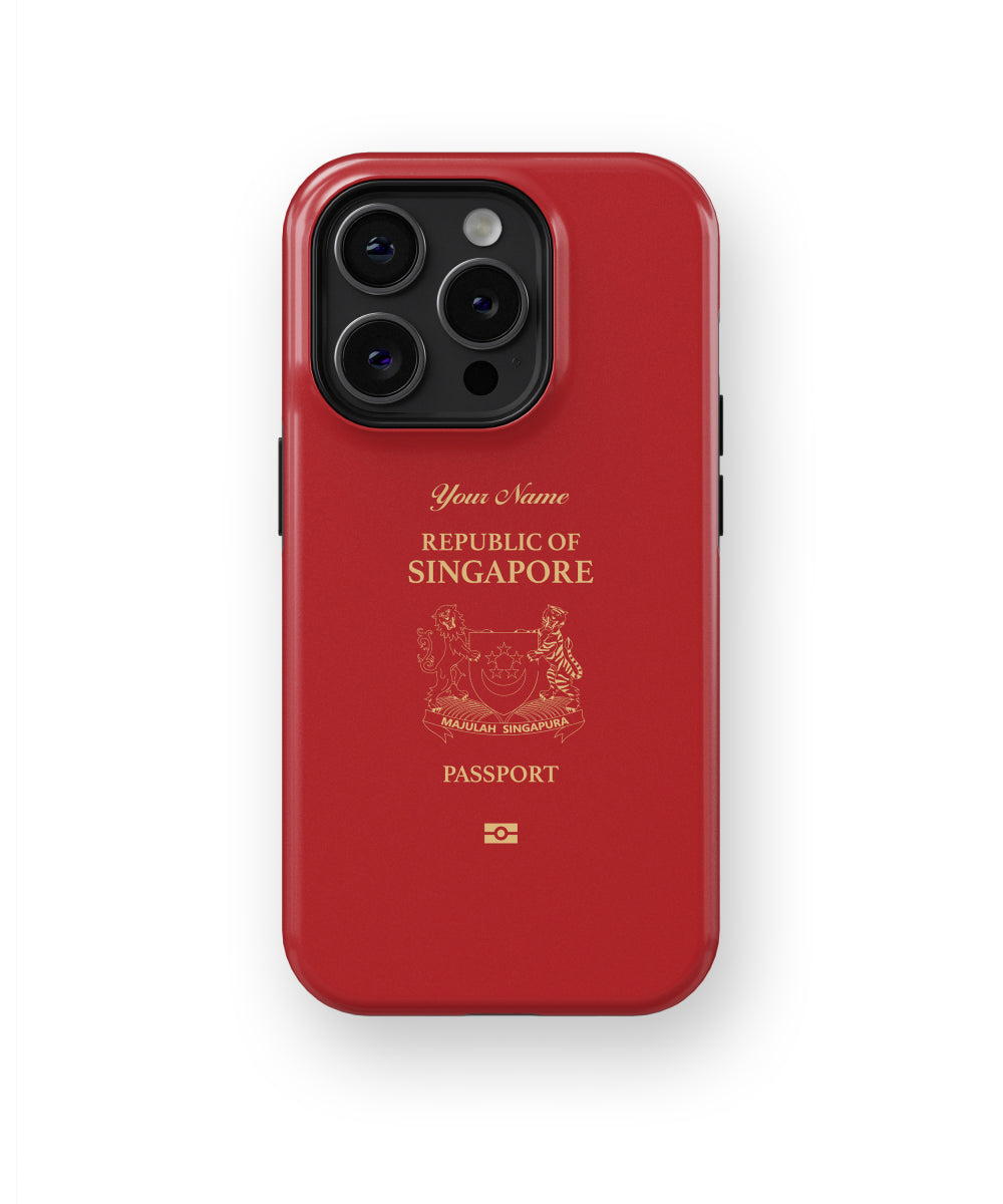 Singapore Passport Phone Case