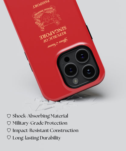 Singapore Passport Phone Case