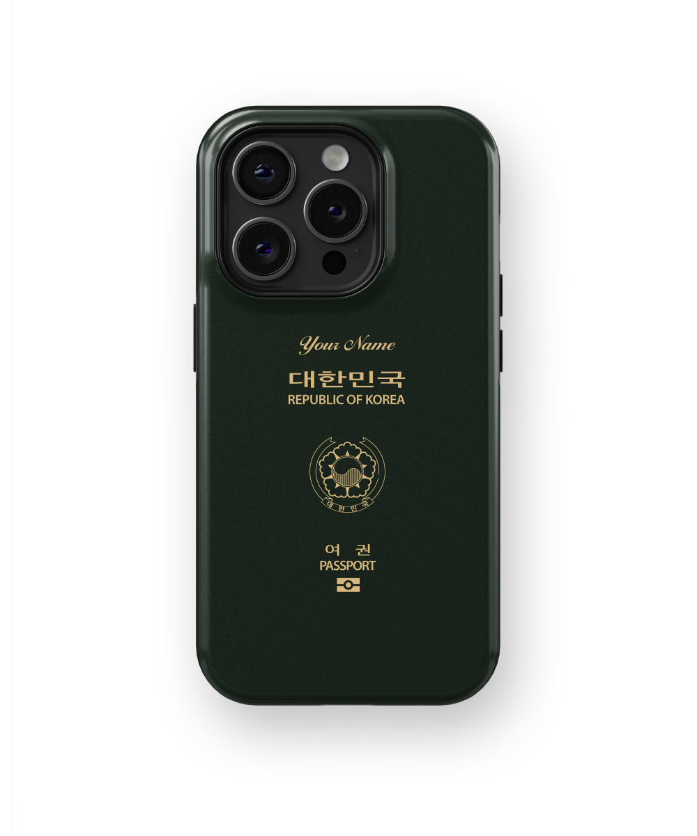 Korea, South Passport Phone Case