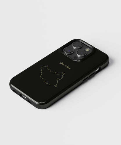 South Sudan Country Map - iPhone Case-Country Map Case-Tousphone-Tough Case-iPhone 15 Pro Max-Tousphone