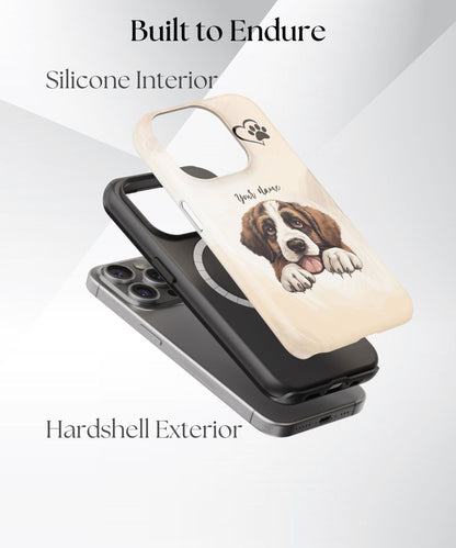 St. Bernard Dog Phone Case