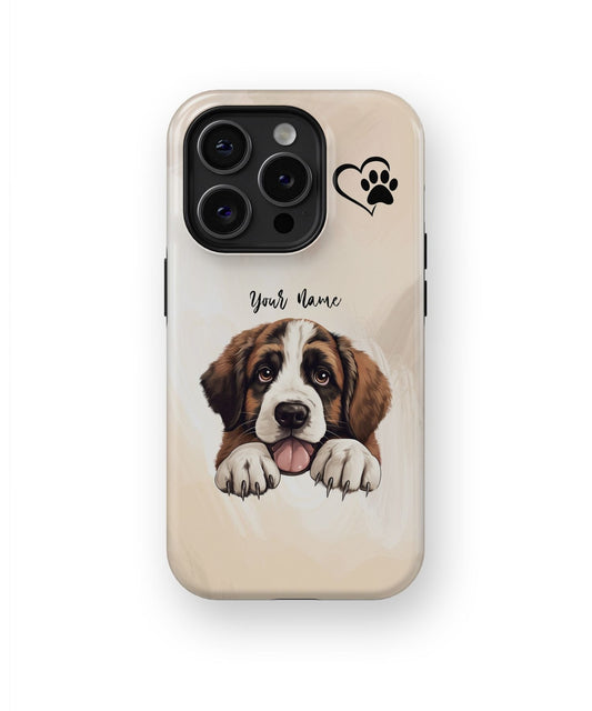 St. Bernard Dog Phone Case