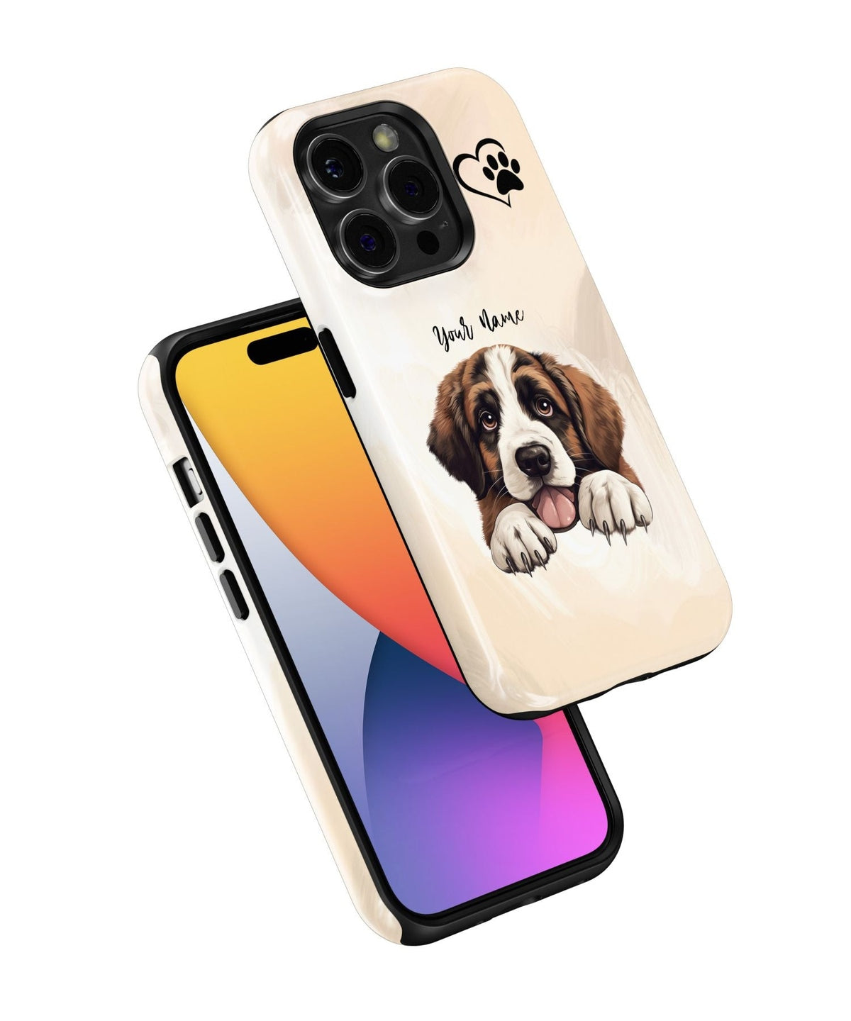 St. Bernard Dog Phone Case