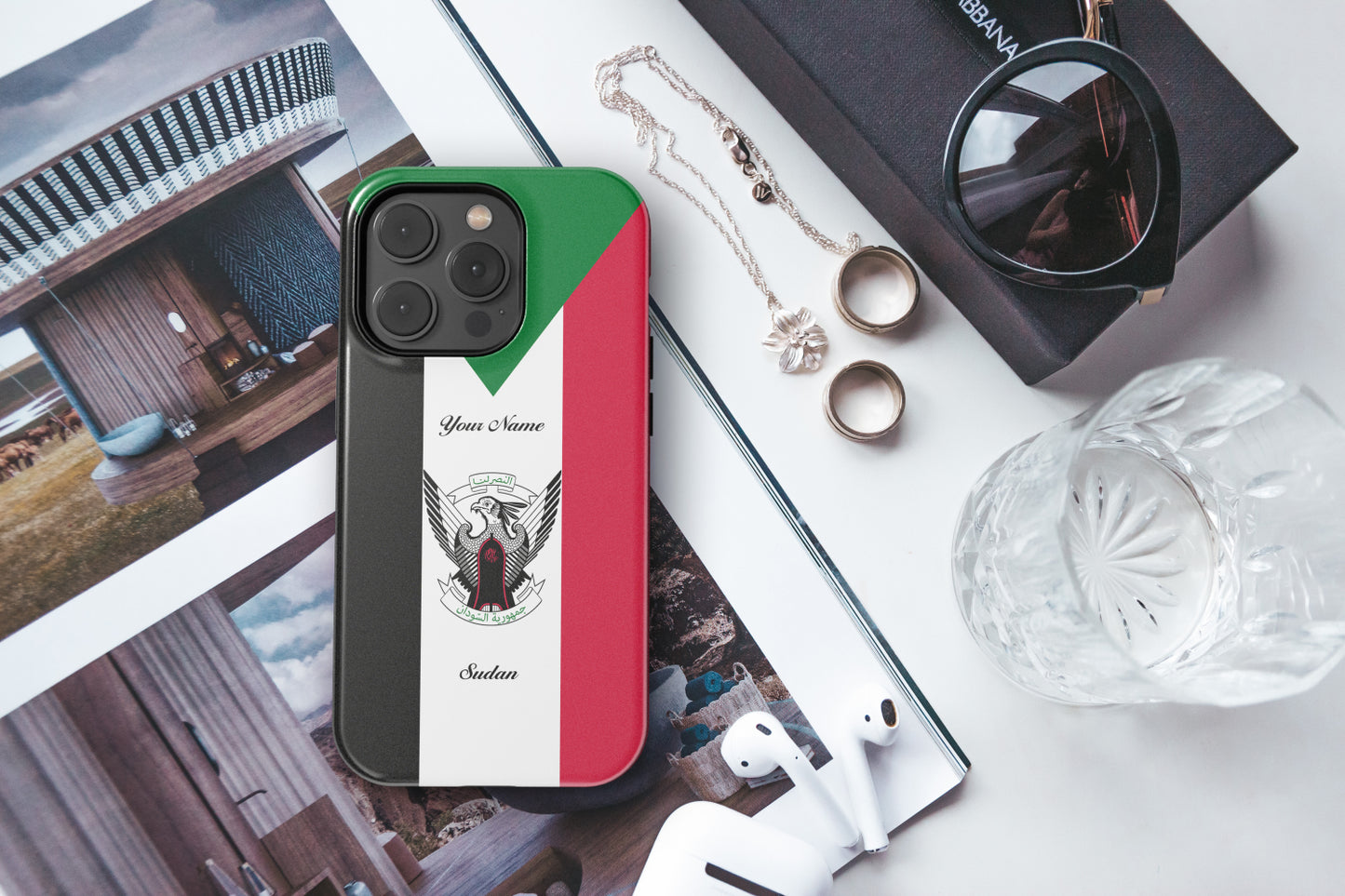 Sudan National Emblem Phone Case