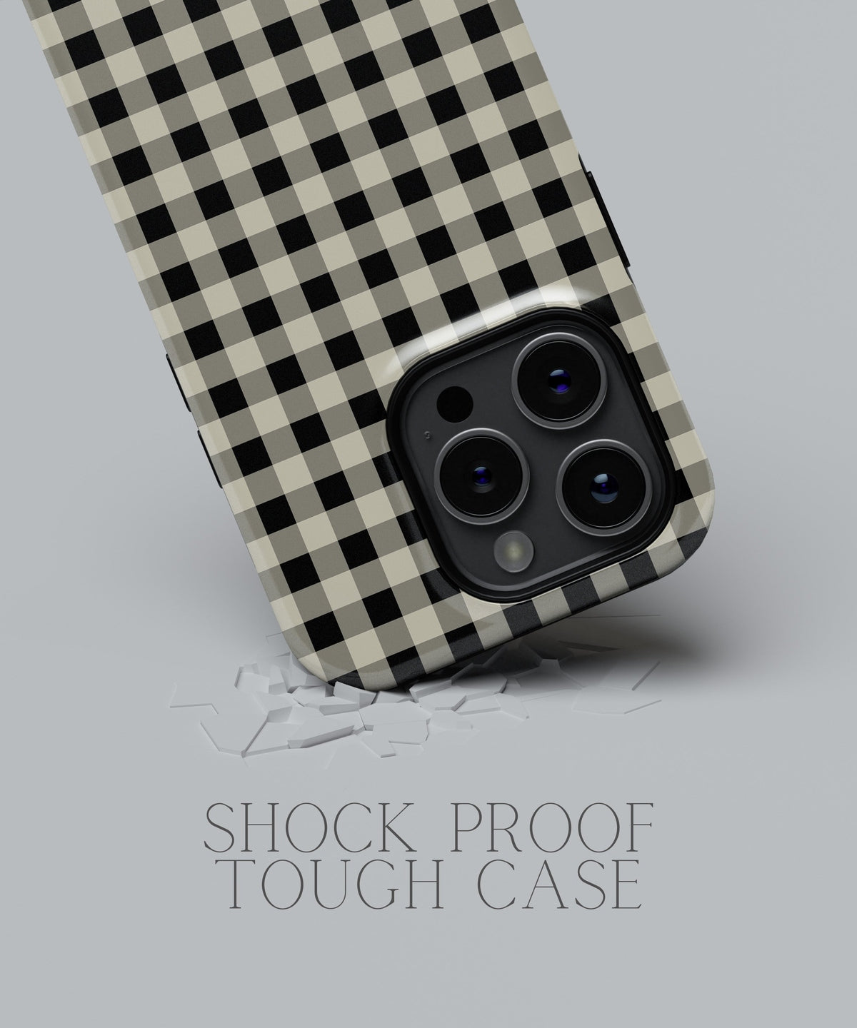 Sultry Shadows: Sensual Black Lace - iPhone Case-Monochrome Seduction Case-Tousphone-Tough Case-iPhone 15 Pro Max-Tousphone