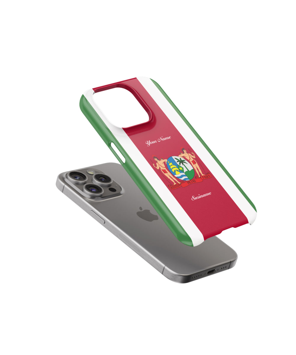 Suriname National Emblem Phone Case