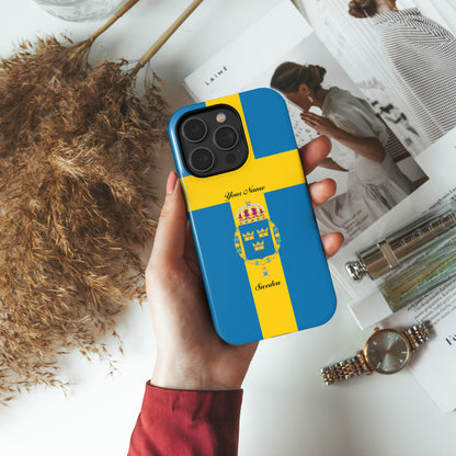 Sweden National Emblem Phone Case