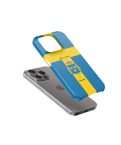 Sweden National Emblem Phone Case