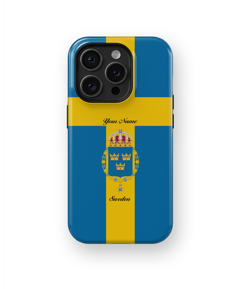 Sweden National Emblem Phone Case