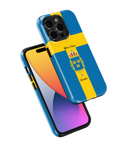 Sweden National Emblem Phone Case