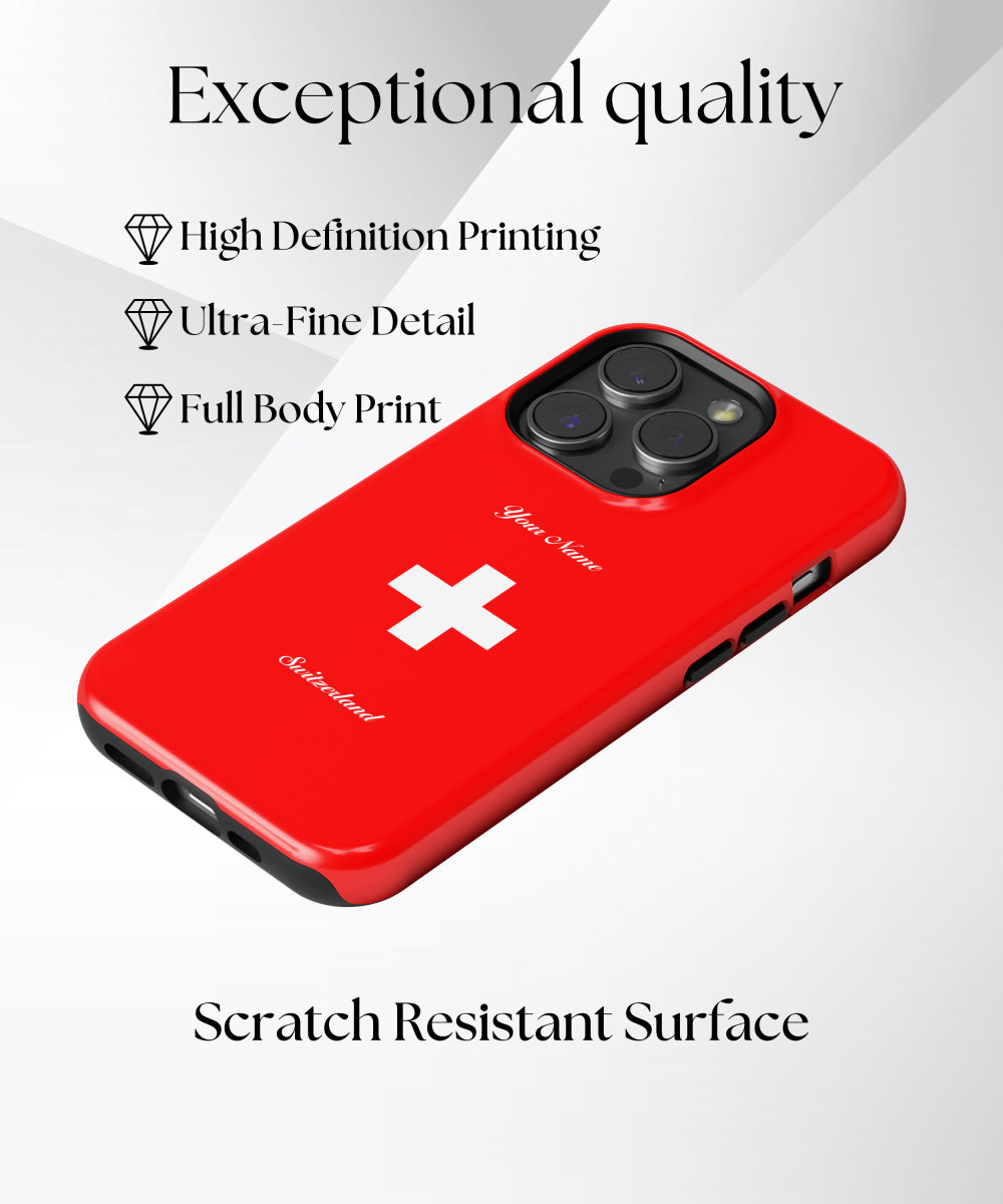 Switzerland National Emblem Phone Case