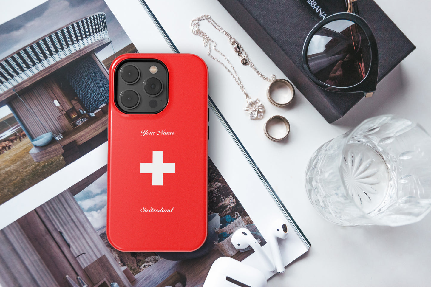 Switzerland National Emblem Phone Case