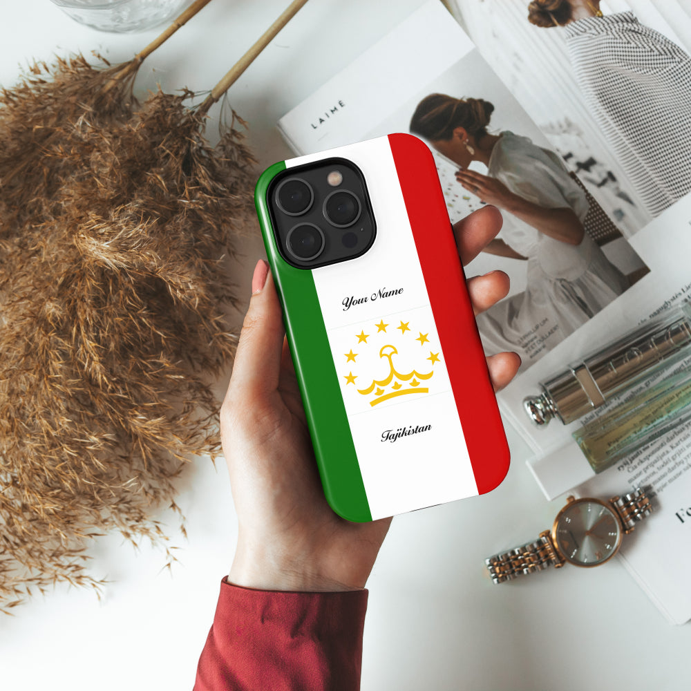 Tajikistan National Emblem Phone Case