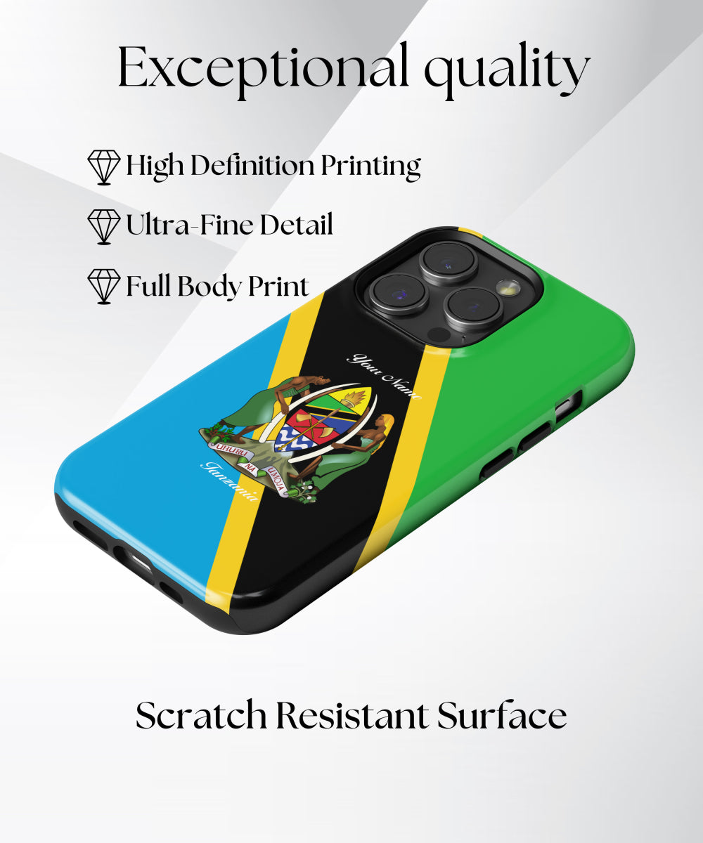 Tanzania National Emblem Phone Case