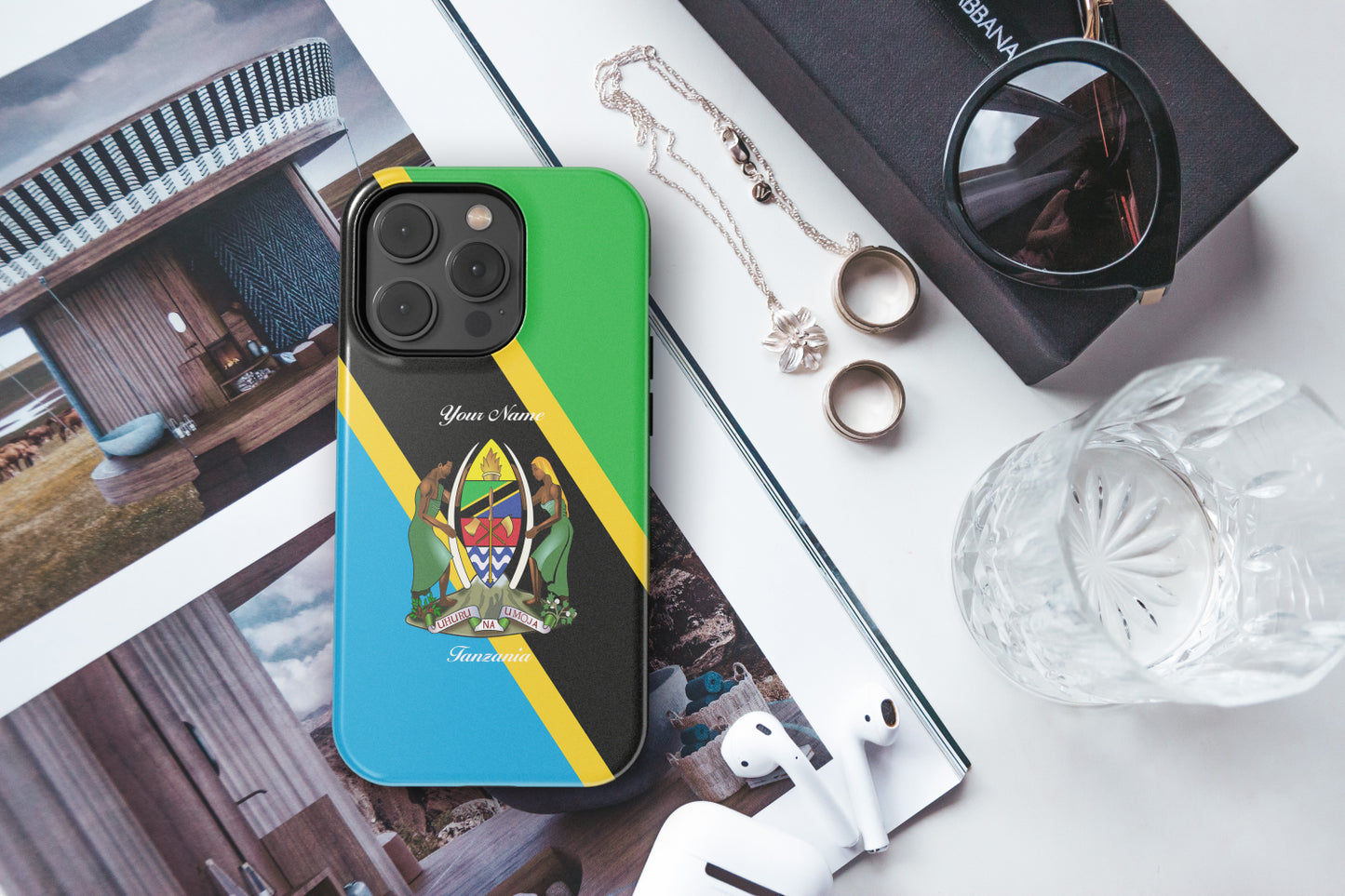 Tanzania National Emblem Phone Case