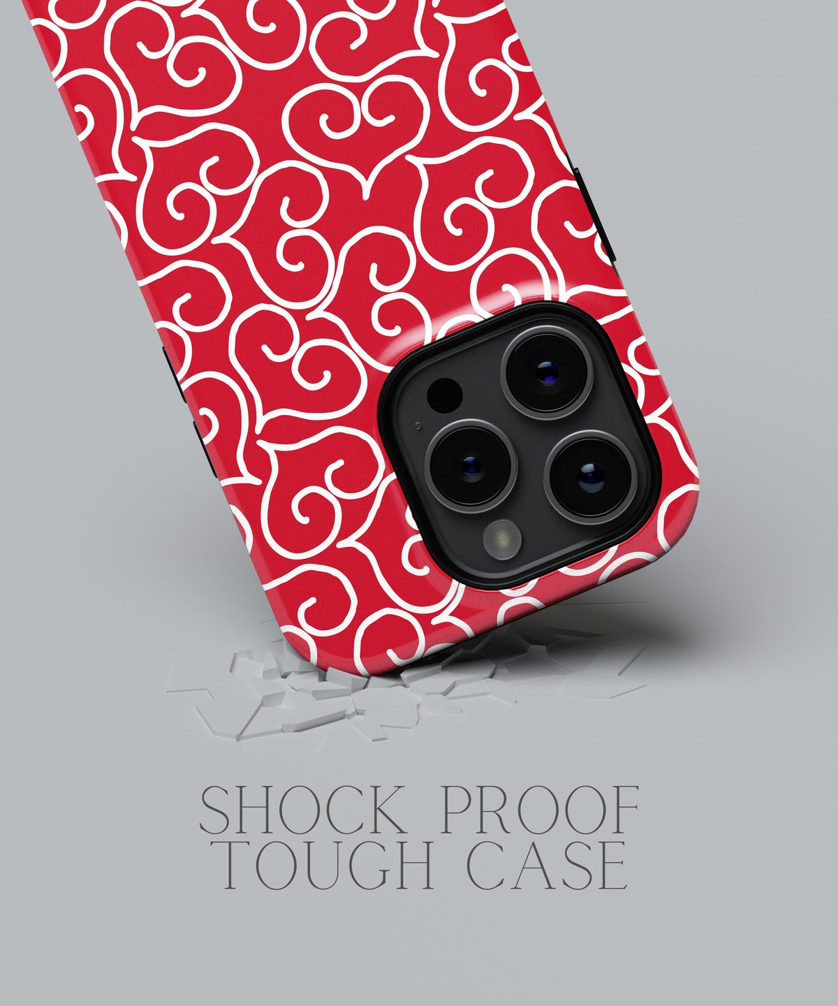 Tempting Shadows - iPhone Case-Red Tempation Case-Tousphone-iPhone 15 Pro Max-Tousphone