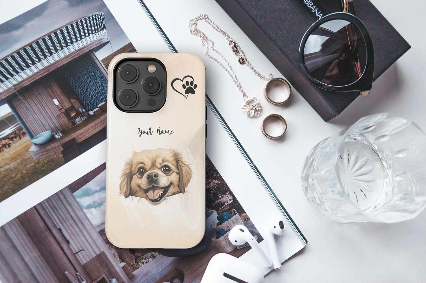 Tibetan Spaniel Dog Phone Case