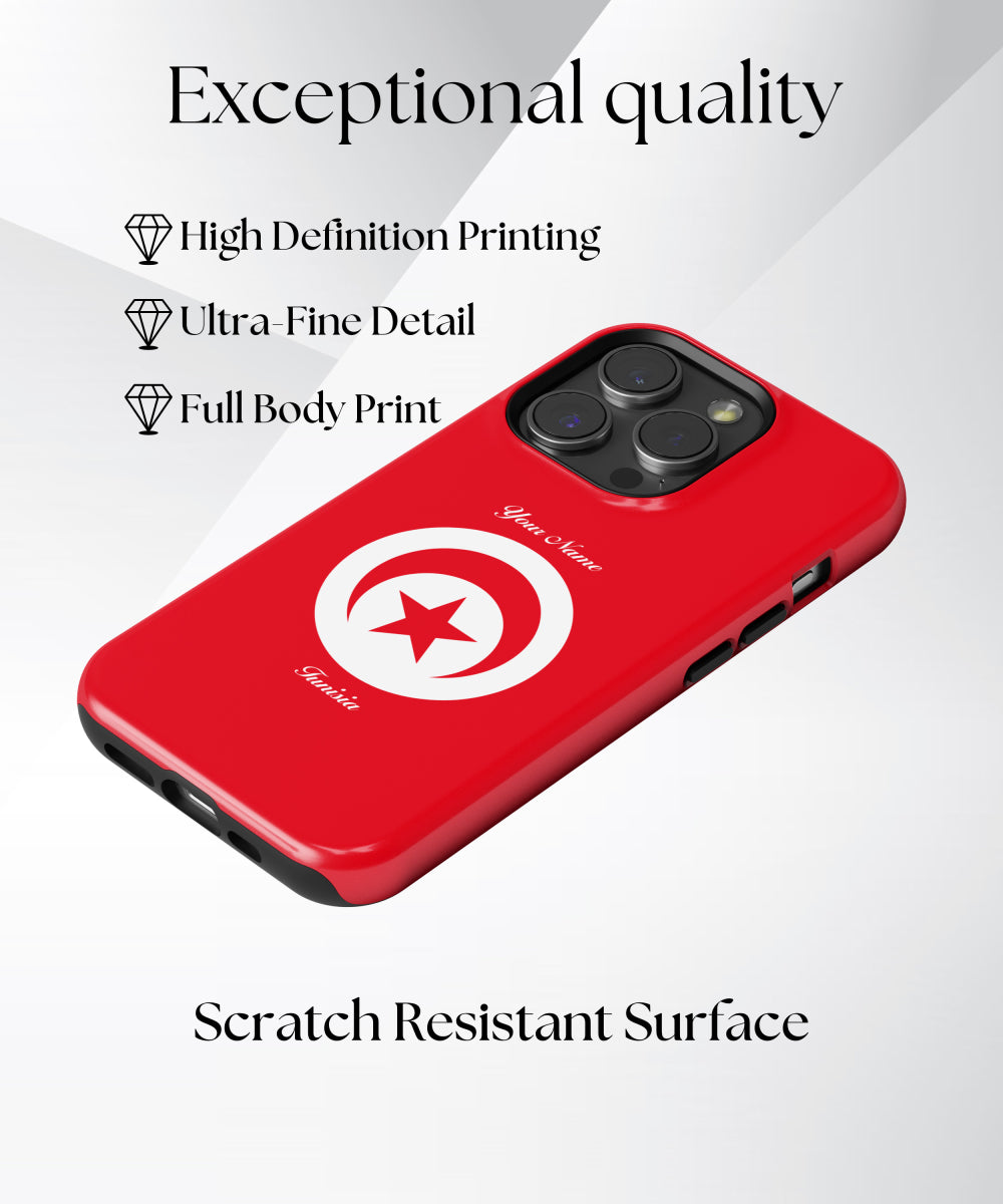 Tunisia National Emblem Phone Case