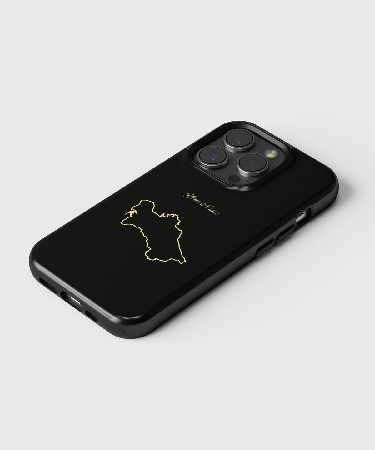 Turkmenistan Country Map - iPhone Case-Country Map Case-Tousphone-Tough Case-iPhone 15 Pro Max-Tousphone