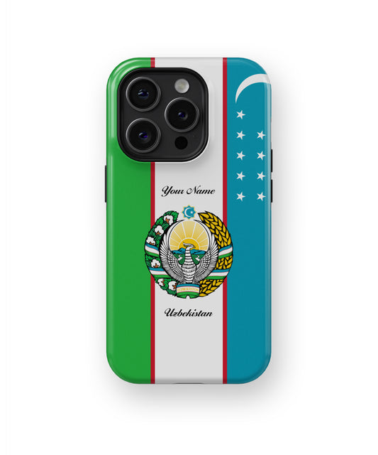 Uzbekistan National Emblem Phone Case