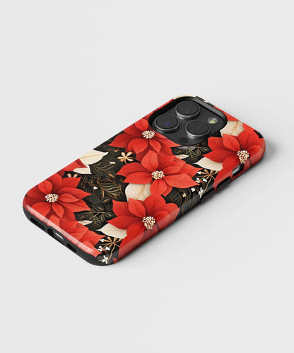 Vermilion Vibrance Celebrating Red Blossoms - iPhone Case-Tousphone