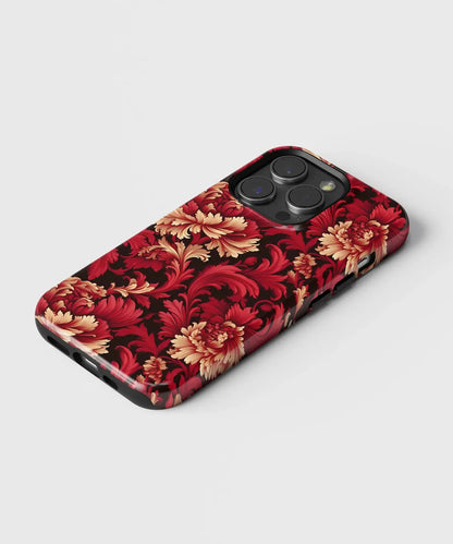 Vivid Vermilion Embracing Nature's Scarlet Hues - iPhone Case-Tousphone