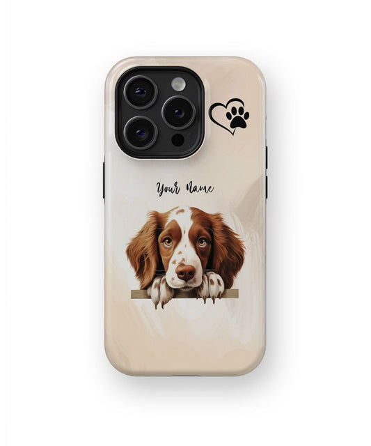 Welsh Springer Spaniel Hund Handytasche