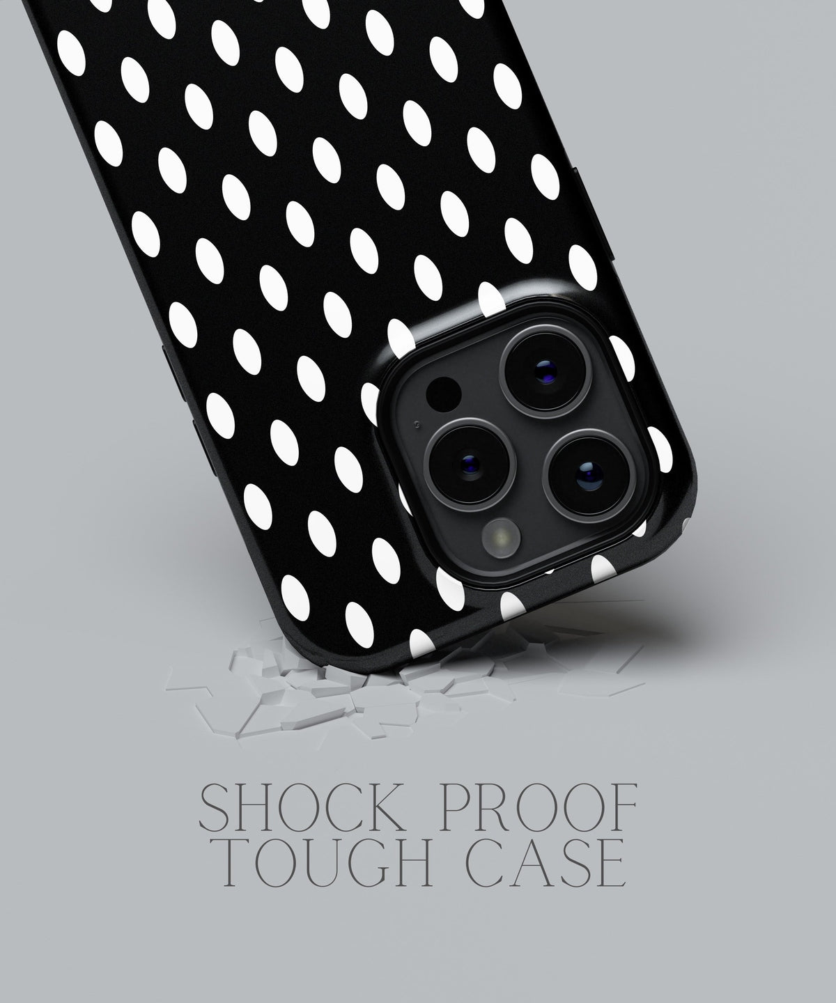 Whispering Elegance: Embracing Monochrome Sophistication - iPhone Case-Monochrome Seduction Case-Tousphone-Tough Case-iPhone 15 Pro Max-Tousphone