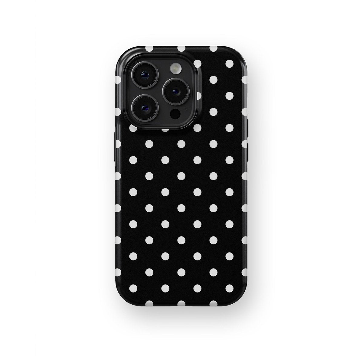 Whispering Euphoria: Soft White Glitter - iPhone Case-Monochrome Seduction Case-Tousphone-Tough Case-iPhone 15 Pro Max-Tousphone