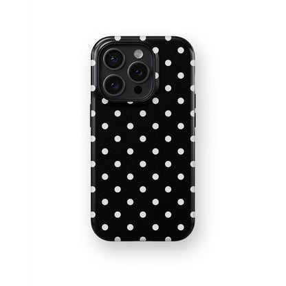 Whispering Euphoria: Soft White Glitter - iPhone Case-Monochrome Seduction Case-Tousphone-Tough Case-iPhone 15 Pro Max-Tousphone