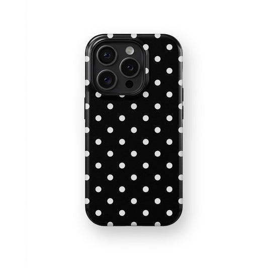 Whispering Euphoria: Soft White Glitter - iPhone Case-Monochrome Seduction Case-Tousphone-Tough Case-iPhone 15 Pro Max-Tousphone