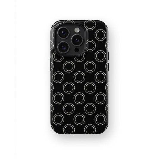 Whispering Frost: Soft White Glitter - iPhone Case-Monochrome Seduction Case-Tousphone-Tough Case-iPhone 15 Pro Max-Tousphone