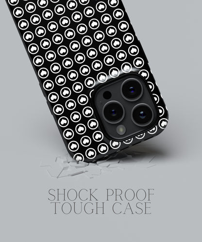 Whispering Grace: Graceful Monochrome Whispers - iPhone Case-Monochrome Seduction Case-Tousphone-Tough Case-iPhone 15 Pro Max-Tousphone