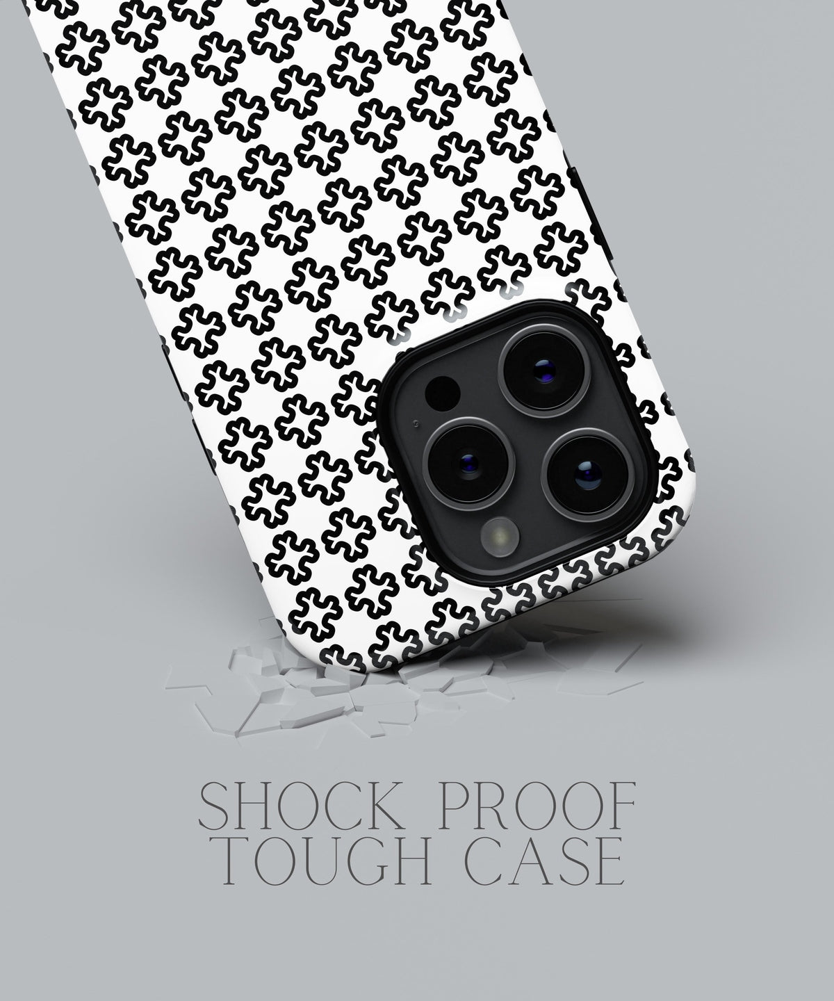 Whispering Noir Nights: Embracing Monochrome Darkness - iPhone Case-Monochrome Seduction Case-Tousphone-Tough Case-iPhone 15 Pro Max-Tousphone