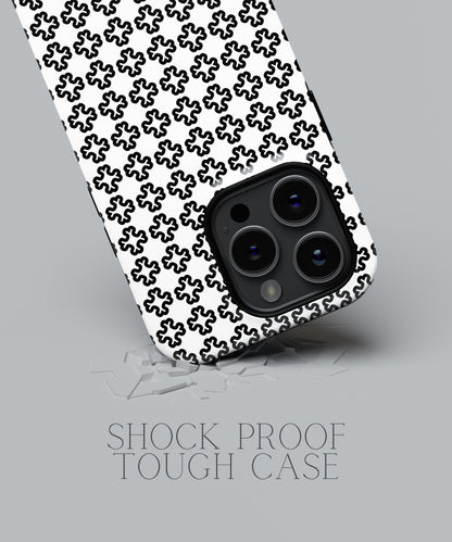 Whispering Noir Nights: Embracing Monochrome Darkness - iPhone Case-Monochrome Seduction Case-Tousphone-Tough Case-iPhone 15 Pro Max-Tousphone