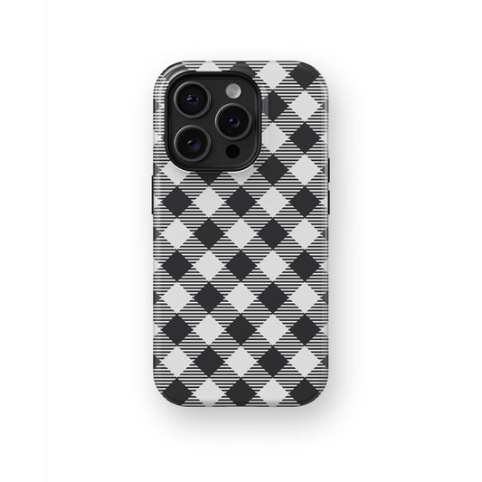 Whispering Radiance: Monochrome Brilliance Unveiled - iPhone Case-Monochrome Seduction Case-Tousphone-Tough Case-iPhone 15 Pro Max-Tousphone
