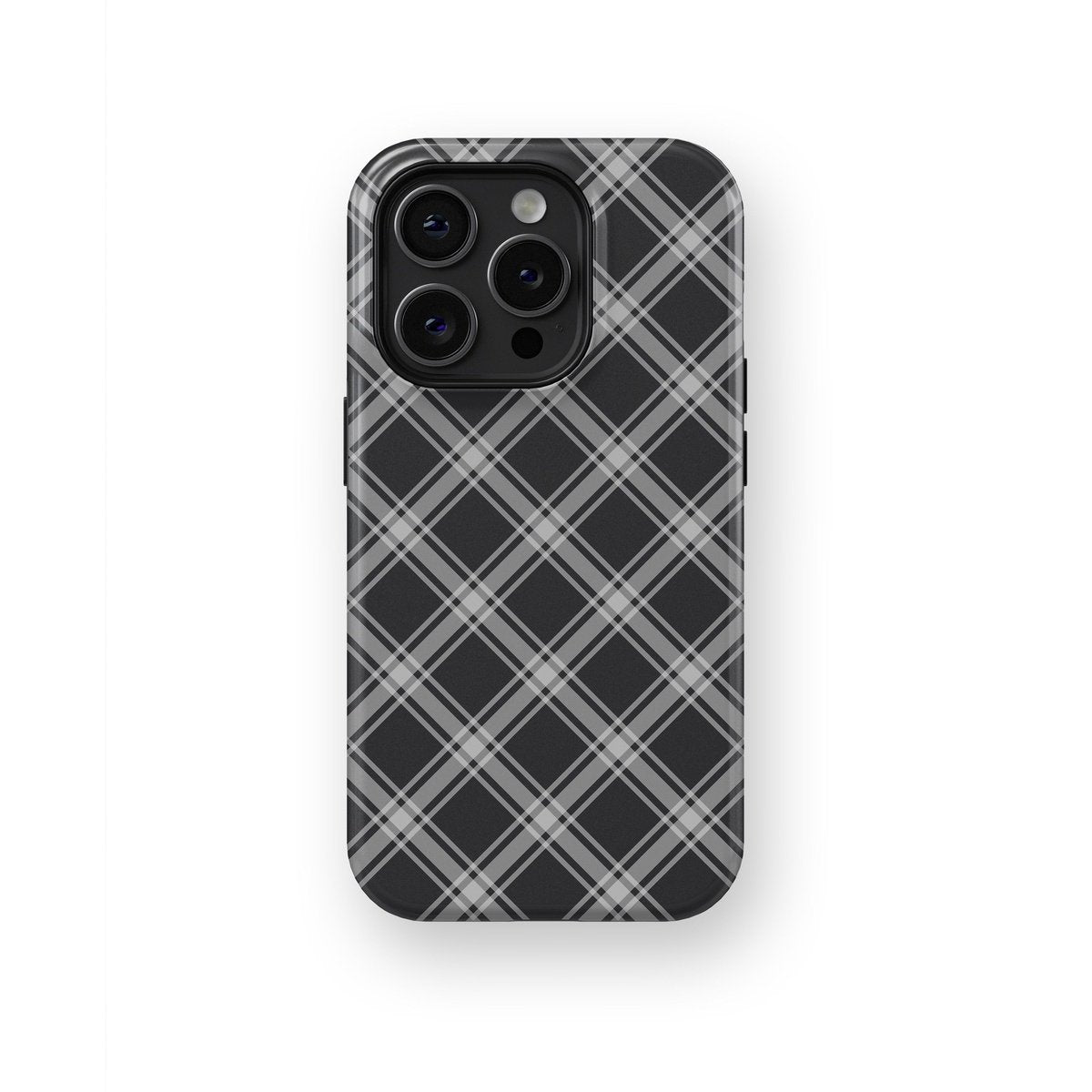 Whispering Shadows: Monochrome Intrigue Unveiled - iPhone Case-Monochrome Seduction Case-Tousphone-Tough Case-iPhone 15 Pro Max-Tousphone