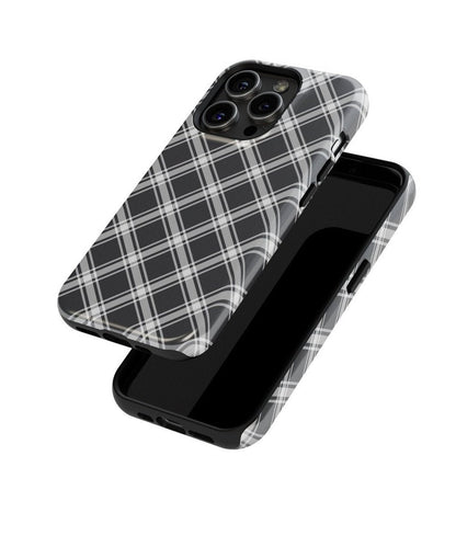 Whispering Shadows: Monochrome Intrigue Unveiled - iPhone Case-Monochrome Seduction Case-Tousphone-Tough Case-iPhone 15 Pro Max-Tousphone