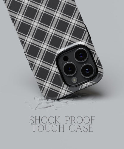 Whispering Shadows: Monochrome Intrigue Unveiled - iPhone Case-Monochrome Seduction Case-Tousphone-Tough Case-iPhone 15 Pro Max-Tousphone