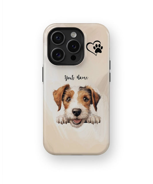 Wire Fox Terrier Dog Phone - iPhone