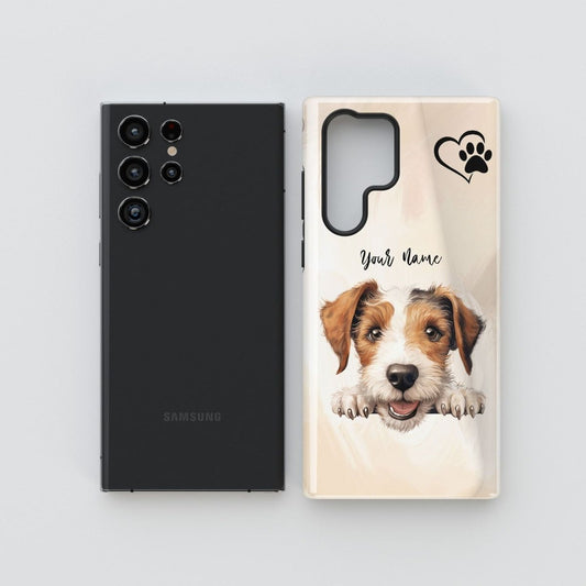 Wire Fox Terrier Dog Phone - Samsung Galaxy S
