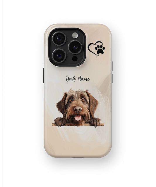 Wirehaired Pointing Griffon Dog Phone - iPhone