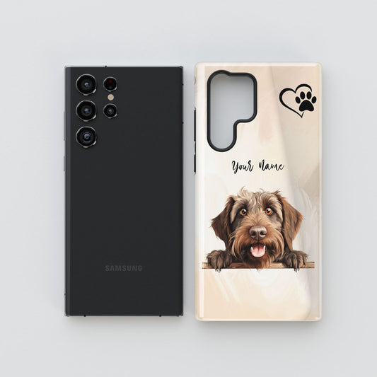 Wirehaired Pointing Griffon Dog Phone - Samsung Galaxy S
