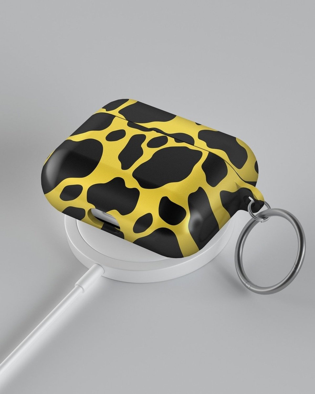 Yellow Black Cookie Cream Wave - Airpod Case-Pie Cake Airpod Cases-Tousphone-Airpod Pro 1&2-Tousphone