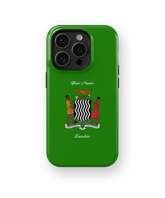 Zambia National Emblem Phone Case