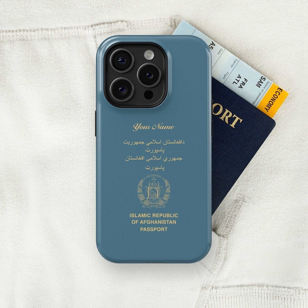 Afghanistan Passport - iPhone Case Tough Case