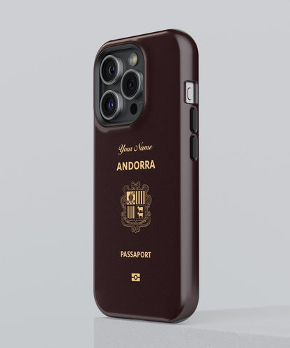 Andorra Passport - iPhone Case