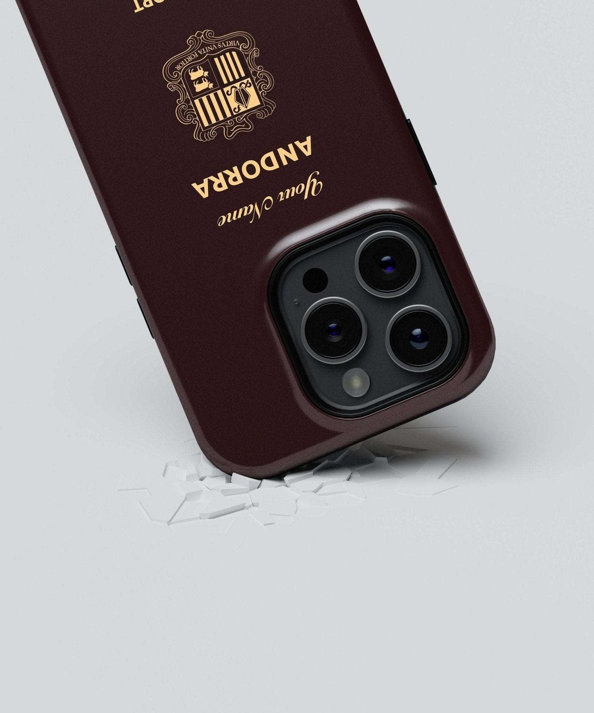 Andorra Passport - iPhone Case