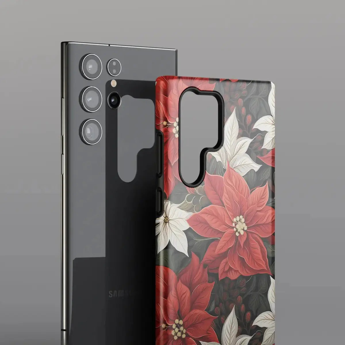 Burgundy Beauties Red Flowers in Full Bloom - Samsung Case-Tousphone