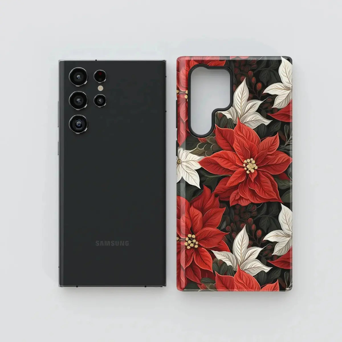 Burgundy Beauties Red Flowers in Full Bloom - Samsung Case-Tousphone